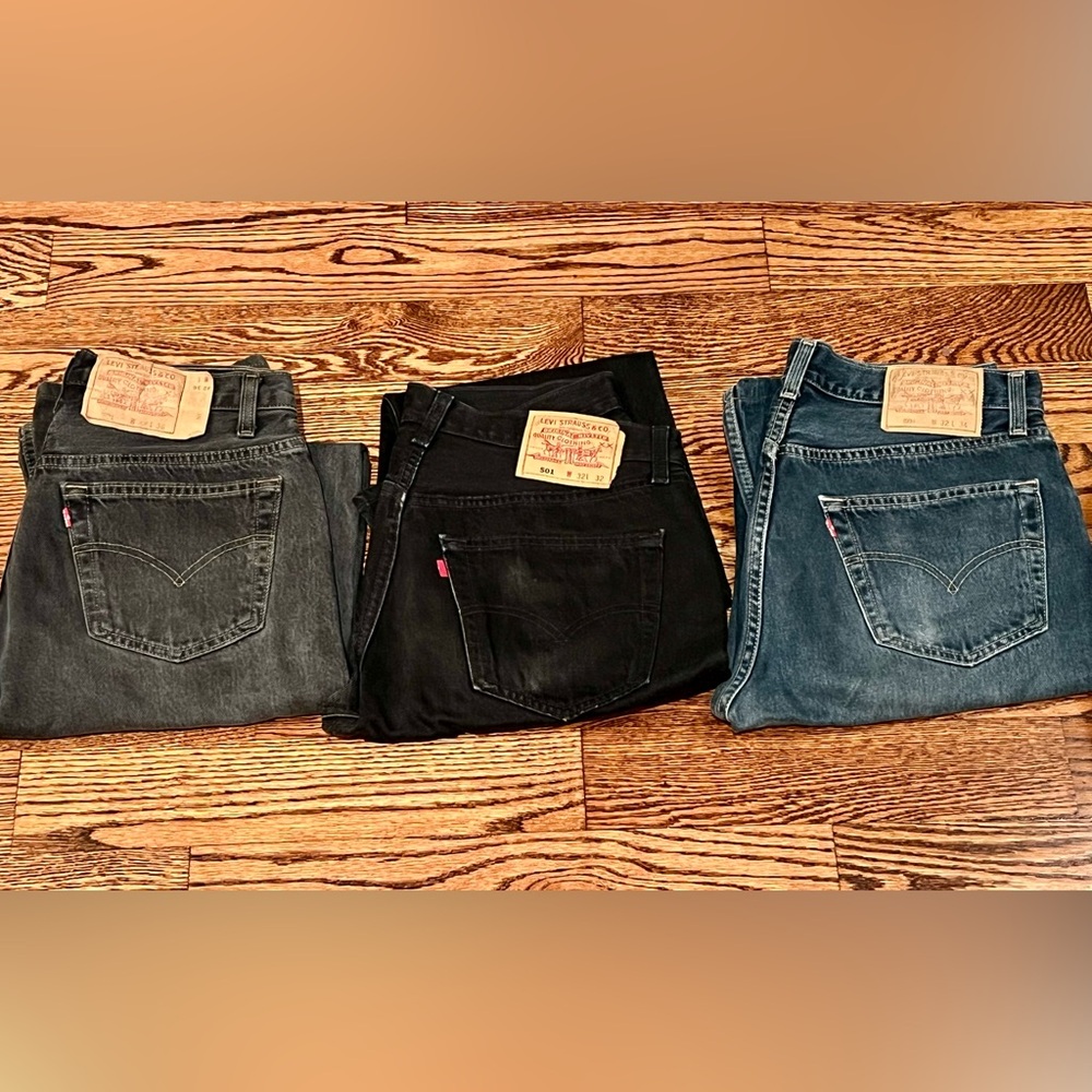 Original men’s Levi’s 501 jeans